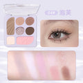 Novo indulge in fantasy seven-color eyeshadow palette - matte, shimmer, fine glitter, highlighter, contour, blush, all-in-one eyeshadow palette