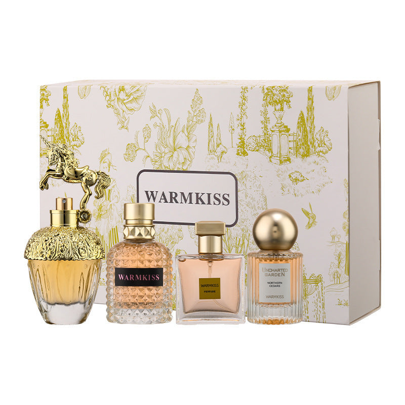 Warmkiss perfume free party women's suit gift box combination box long-lasting women's trade cross-border hot style