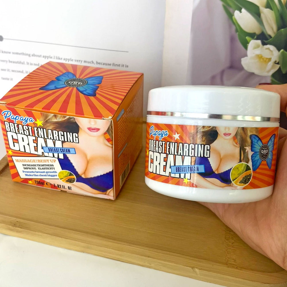 papaya breast care cream - hydrating, moisturizing, elasticity boosting, firming body massage cream - wholesale for export