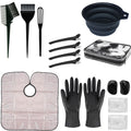 14-piece hair dyeing tool set, baking oil shawl, hair care shawl, hairdressing tools, perm and hair dyeing