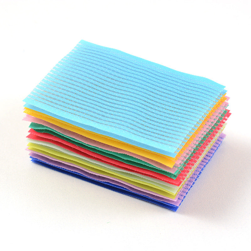 Rectangle bangs stickers, magic stickers, women's hair stickers, korean style hair accessories, colorful hair sticker ornaments, hair styling tools