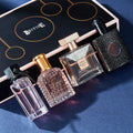 Beautiful girl gift box women's perfume four-piece set perfume wholesale long-lasting light fragrance recommended black coffee perfume for women