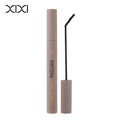 Xixi slim & curl mascara - fine brush, waterproof, smudge-proof, long-lasting hold, defined lashes
