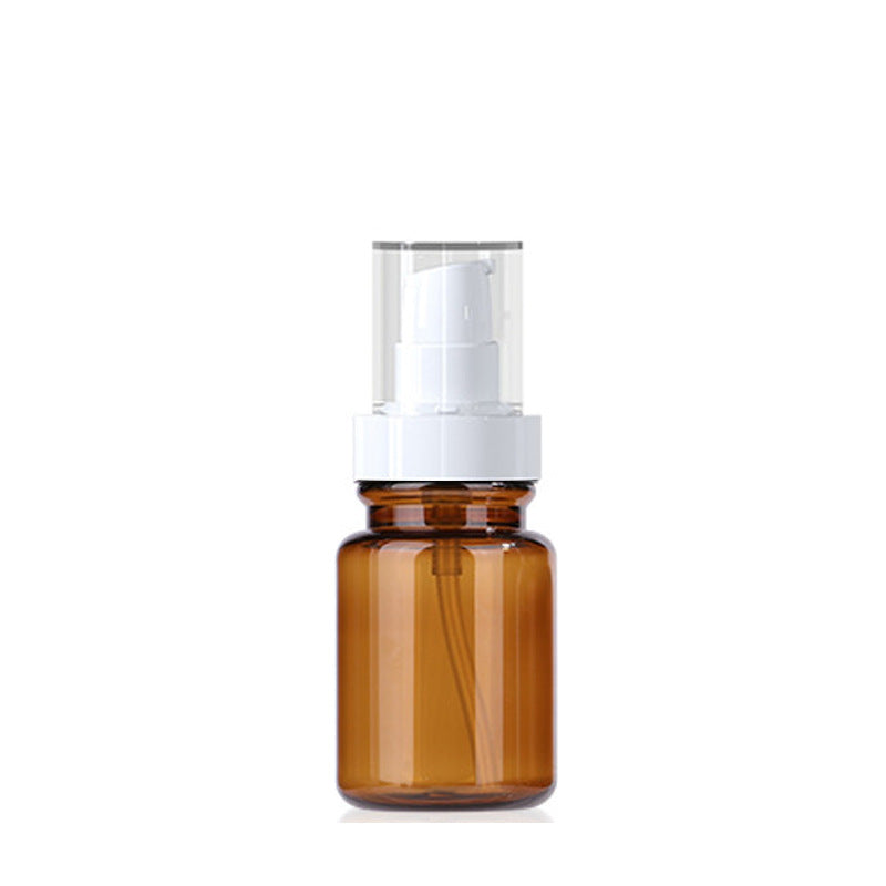 Factory direct pet plastic bottles for medical aesthetics - amber lotion & essential oil bottles - cosmetic sample containers - medical aesthetics series set