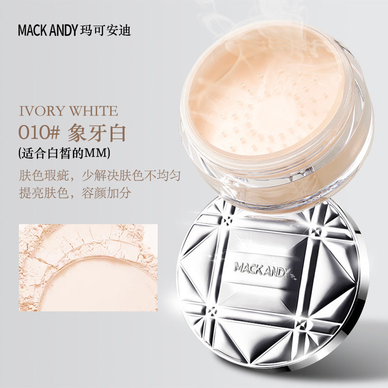 Marco andy loose powder setting powder large capacity student affordable hair oil control setting powder waterproof non-removing powder