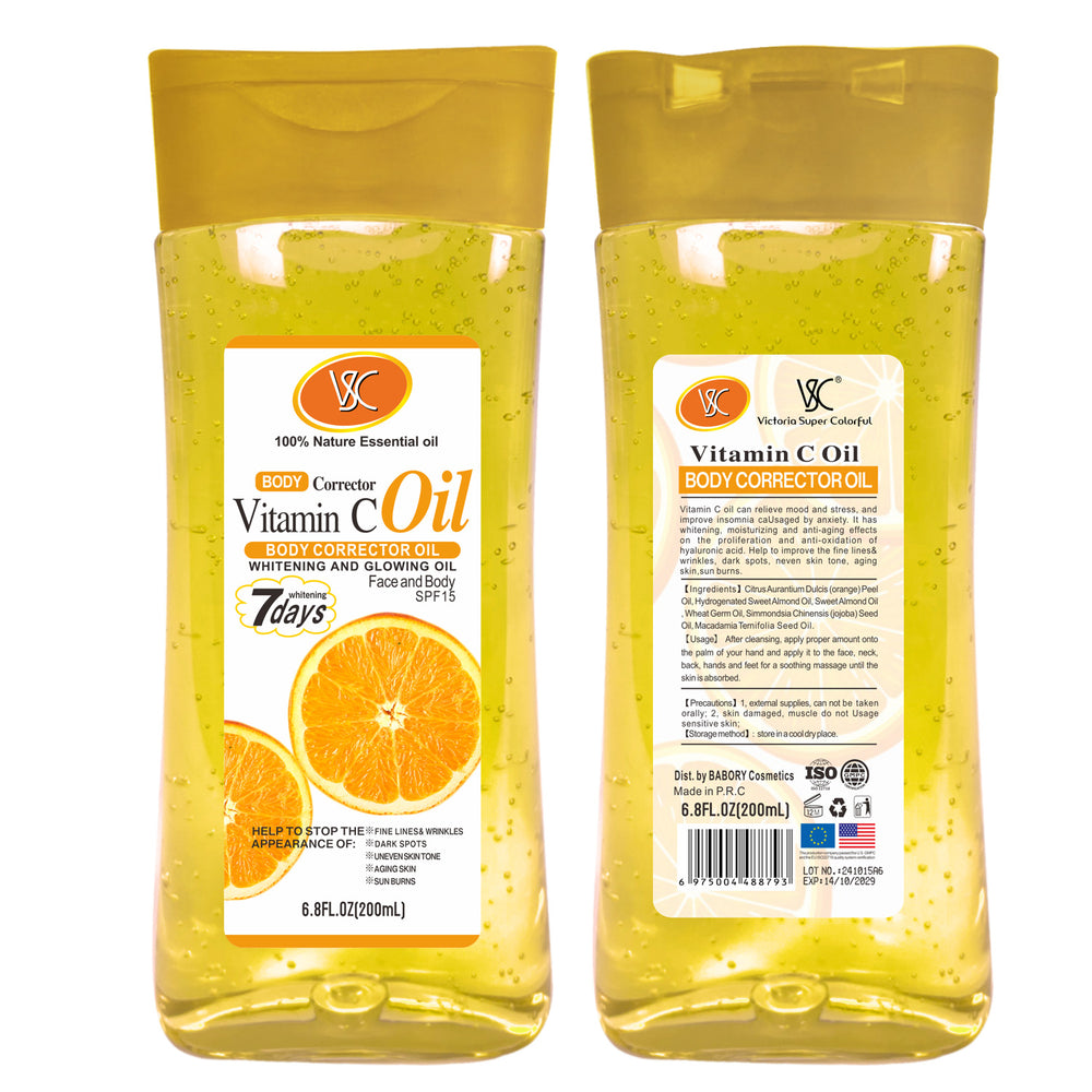 turmeric oil face & body moisturizing vb oil ve massage oil dark spot corrector brightening joint oil 200ml - for export