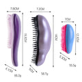 Anti-static massage hair smoothing comb, ergonomic hair care comb, scalp massage anti-tangle hair comb, can be oem personalized