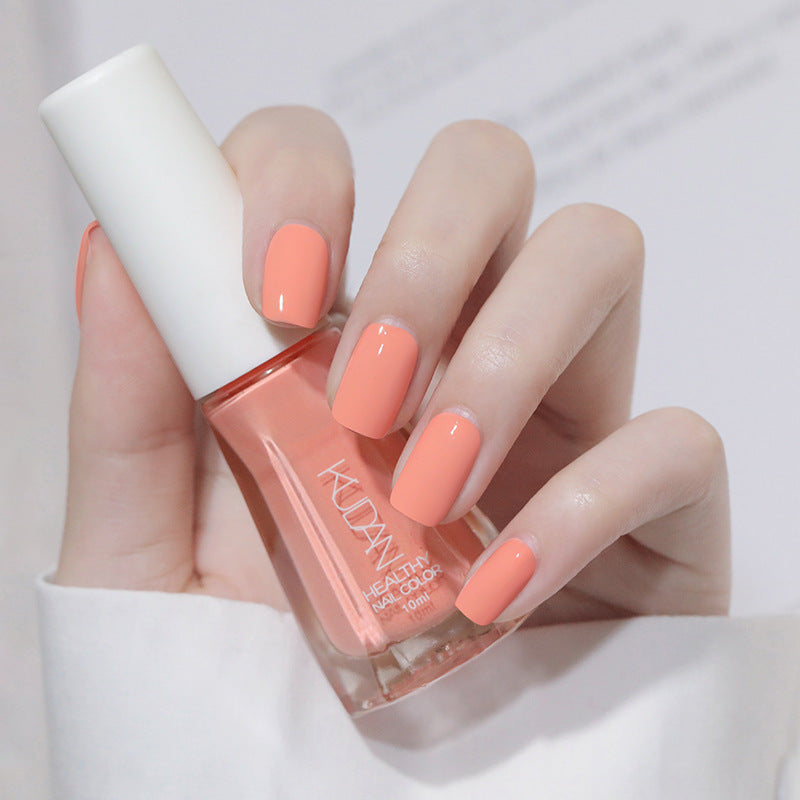 Kudan water-based nail polish 10ml - no bake, long-lasting, peel-off, clear base coat - wholesale from manufacturer