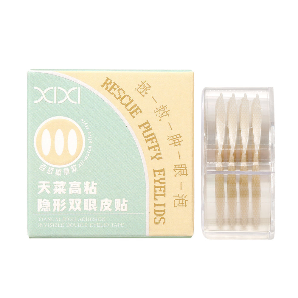 Xixi invisible seamless lace double eyelid sticker matte natureartificial hair-styling puffy eyes single eyelid beauty sticker