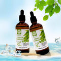 green tea bamboo leaf green essence 100ml dilute fine lines, hydrating and firming facial serum original solution export