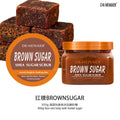 fruit sugar scrub 650g - body scrub, bath salt, exfoliating scrub for keratosis pilaris, cleansing, and long-lasting fragrance