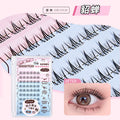Jonbos four beauties self-adhesive glue-free underwater eyelashes zhaojun diao chan super nature mom born stemless fake eyelashes