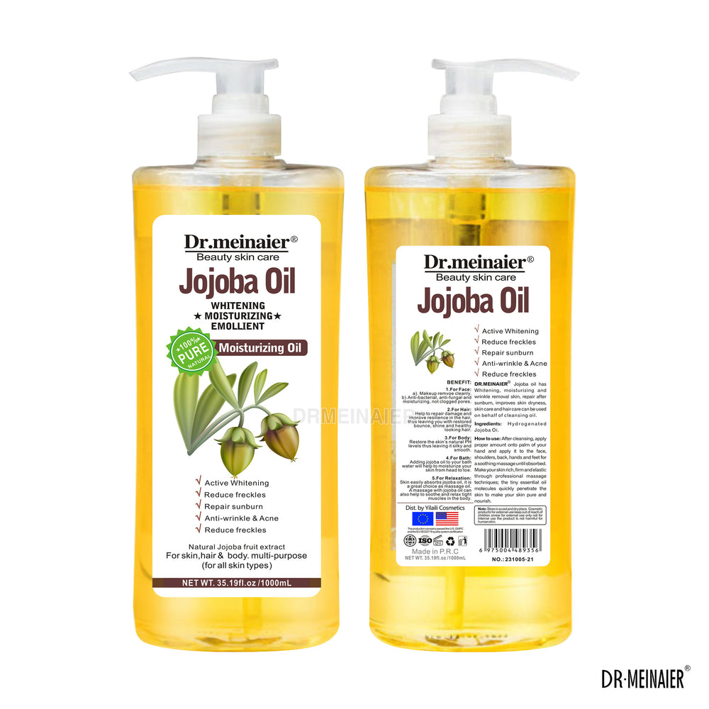 facial moisturizing jojoba oil body massage essential oil heating meridian massage massage oil 1000ml