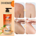 exclusive carrot scrub shower gel deep cleansing, nourishing, removing chicken skin and brightening skin export 1000ml