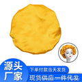 Manufacturer produces and wholesales single-layer shower caps that can be printed with logo, satin shower caps, wig packaging shower caps