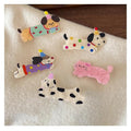 Hat puppy hairpin insgirlcute cherry duckbill clip polka dot star acrylic hairpin side clip hair accessories