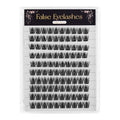exclusive supply of glue-free false eyelashes 10 rows large capacity english version single cluster mother's sunflower false eyelashes factory