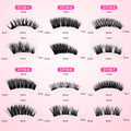 new product magnetic false eyelashes 2 pairs european and american upgraded positioning magnetic eyelashes a whole box flatness wholesale