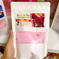 petal aromatherapy sea salt body scrub bath salt 250g bath exfoliation cleansing and smoothing foreign trade wholesale