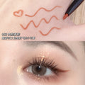 Xixi slim and smooth waterproof eyeliner gel pen ultra-fine long-lasting waterproof non-smudged pseudo-no-makeup colorful eyeliner pen