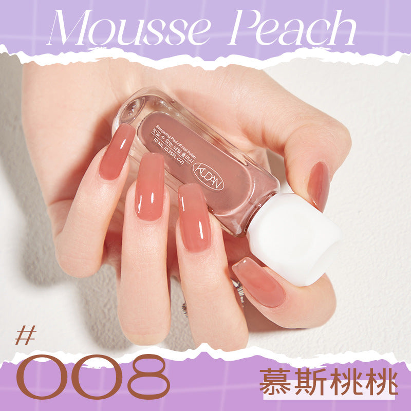 Kudan/kudan nail polish water-based peelable light fragrance 10ml nail polish new cross-border southeast asia hot style