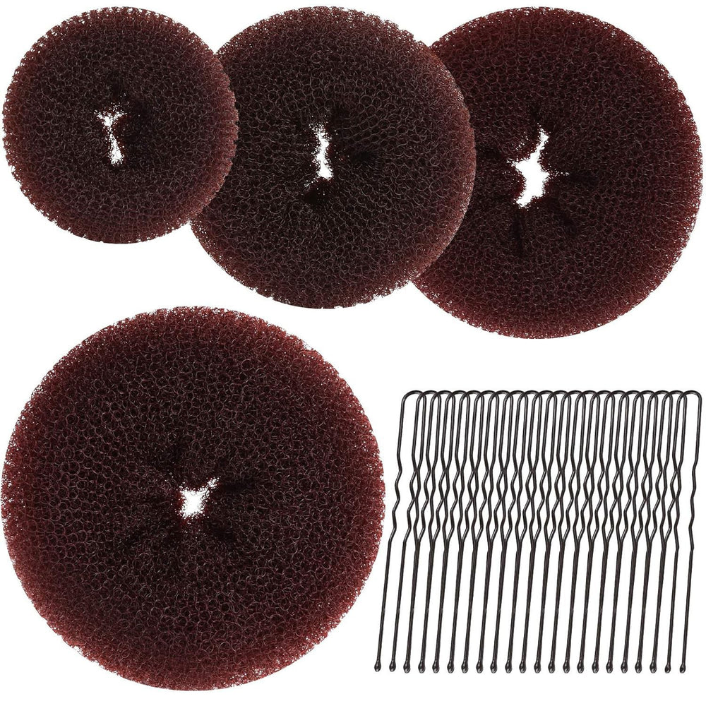 New cross-border hot-selling donut hair curler, hair accessories set, japanese and korean hair accessories, bridal braiding set, korean style