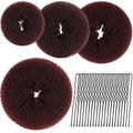New cross-border hot-selling donut hair curler, hair accessories set, japanese and korean hair accessories, bridal braiding set, korean style