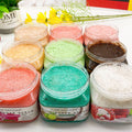 ice cream arbutin sugar scrub to remove black and exfoliate chicken skin bath salt bath salt coffee scrub 650g