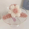 Fall and winterstuffed gripper flower large hairpin furry hair gripper head accessories female back of head casual shark clip