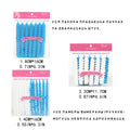 Bigudi threaded curling bar, hair perm bar, hairdressing supplies, cold perm bar, heatless curling iron wholesale