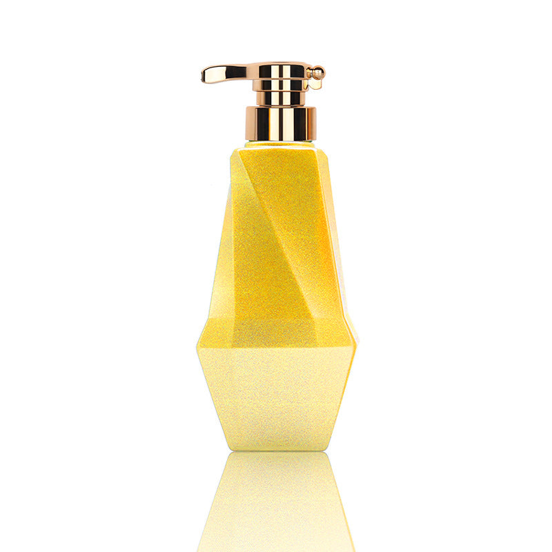 Pet 400ml refillable plastic empty bottle - premium pump bottle for liquid shampoo, conditioner, body wash, and shower gel