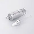 New cosmetic packaging glass bottle essence glass bottle 30ml plastic tip dropper glass bottle manufacturer wholesale