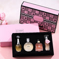 Flower story women's perfume four-piece set: true self encounter, long-lasting fragrance gift box - live stream hot seller, tk cross-border wholesale