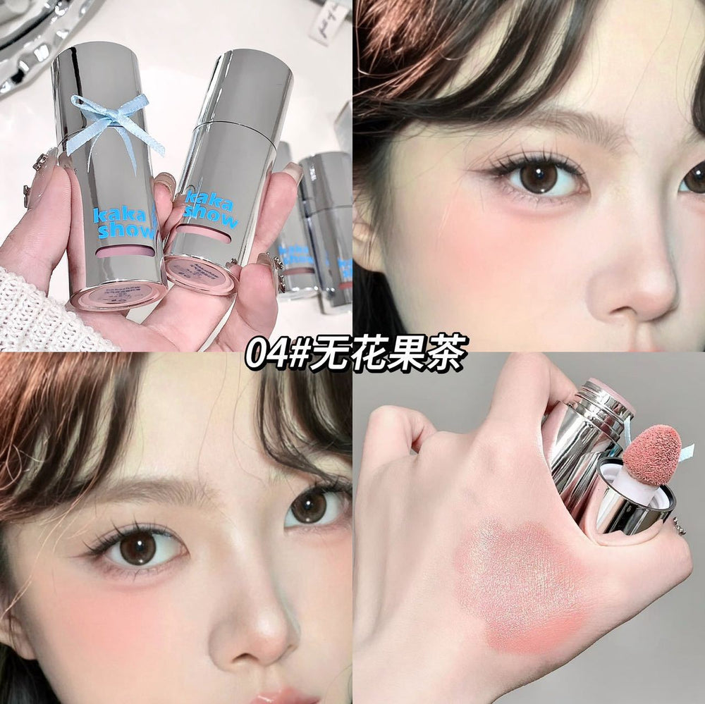 Kakashow vitality blush liquid expansion and shrinkage color vitality girl korean style water glow skin liquid blush