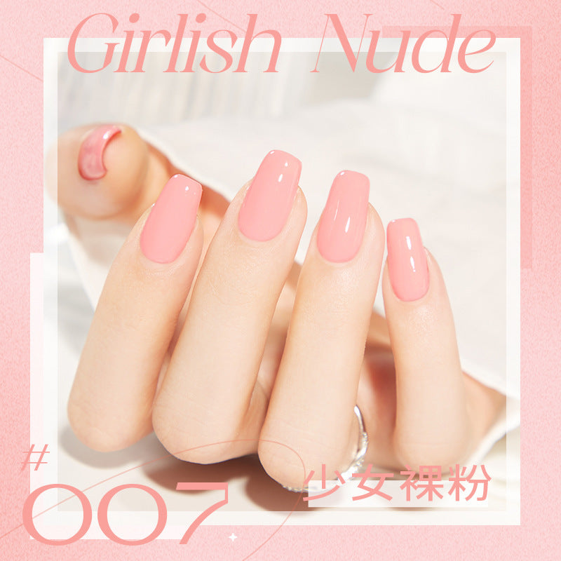 Cool dan nail polish - whitening nude color, top coat, black & white, transparent nail polish, water-based, peel-off, no-bake, quick-drying