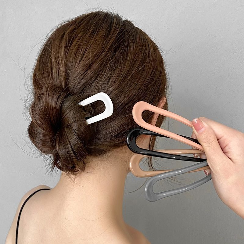Fashion u-shaped hairpin, back of the head, ball head, hair accessories, autum hairpin, adult hairpin, japanese style easiest for match hair accessories