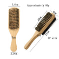 bristle beard brush head brush broken hair brush hairdressing hair brush soft bristle wooden handle neck brush cleaning brush hairdressing supplies