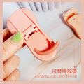 Cat paw eyelash curler - wide angle, targeted curl, available in 2 colors, portable & easy to use, false eyelash application tool