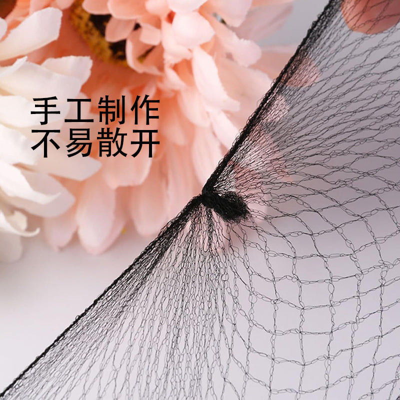 10mm large mesh nylon hair care hair net wig net cover hair cover accessories hair dance net bag