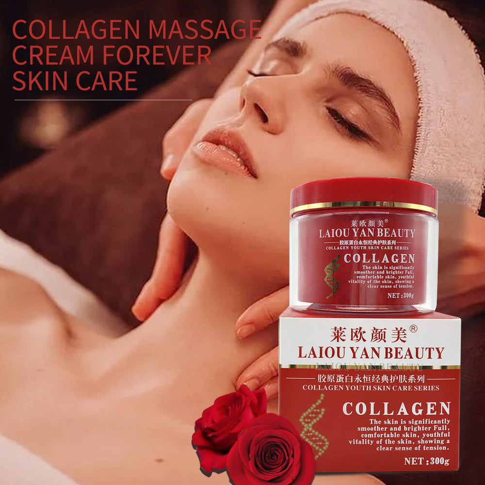 exclusive collagen to improve skin smoothness and tenderness skin care facial body massage cream amazon supply