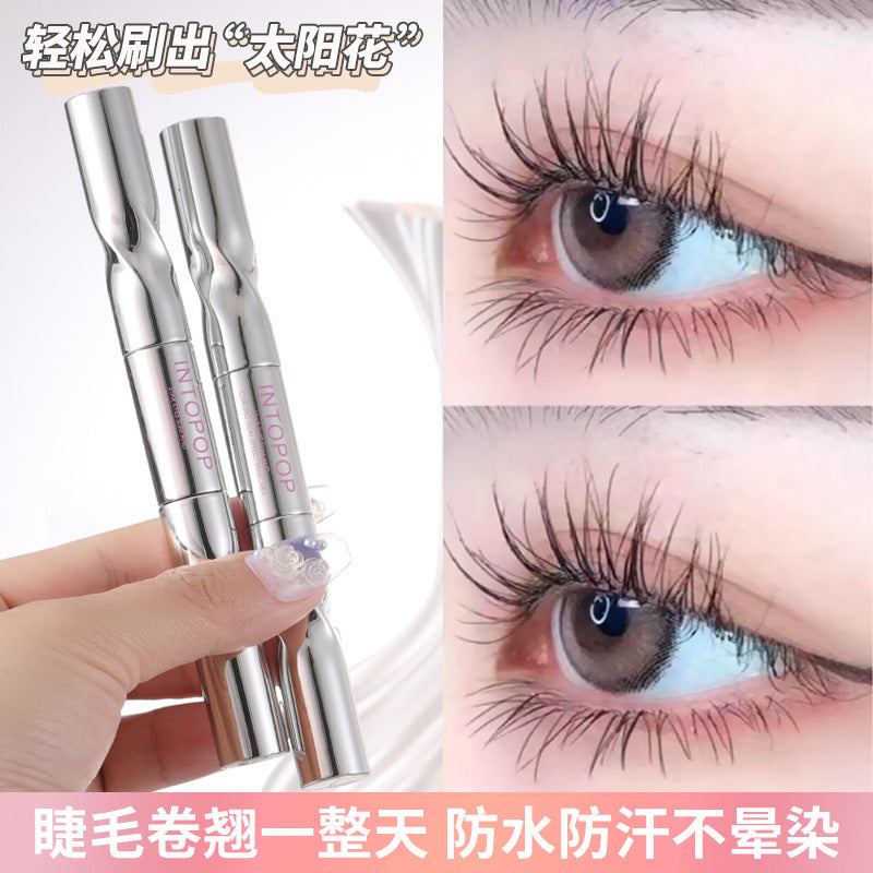 Intopop starry eyes double-ended mascara: lengthening, volumizing, curling, waterproof, smudge-proof, and long-lasting