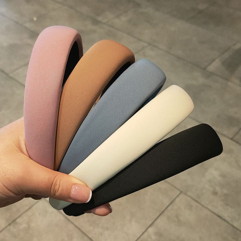 Korean style minimalist girly wholesale headbands & hair hoops - summer high crown, ethereal, elegant, and high-end hair accessories