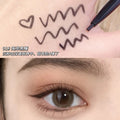 Xixi slim and smooth waterproof eyeliner gel pen ultra-fine long-lasting waterproof non-smudged pseudo-no-makeup colorful eyeliner pen