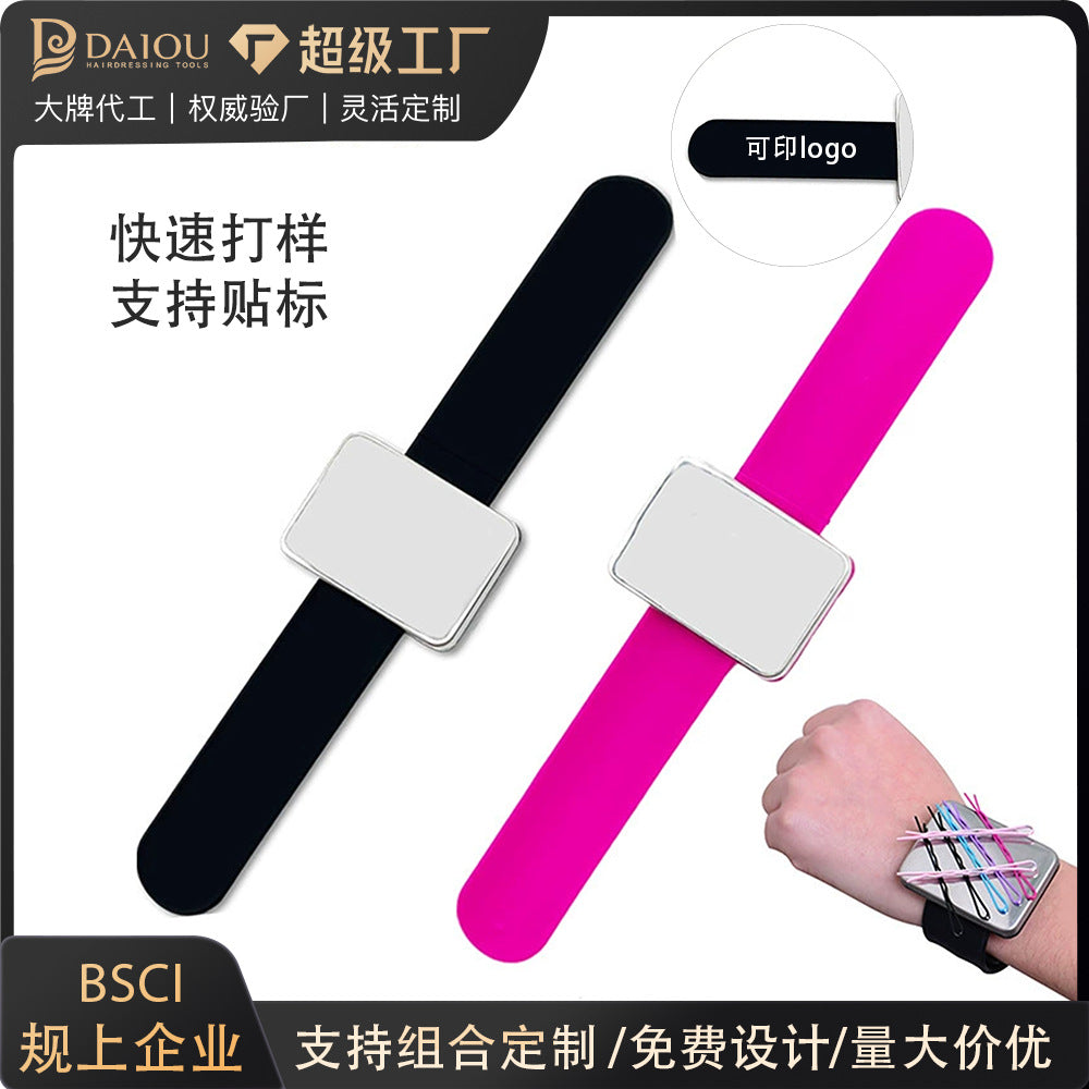 Silicone magnet wristband - magnetic needle picker for hairdressers - wholesale direct from manufacturer