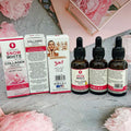 pink collagen stock solution 30ml - hydrating & brightening serum - wholesale for export