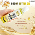cocoa butter 200ml natural moisturizing botanical oil argan oil for face, body, hair, and massage - wholesale