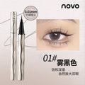Novo smart star eyes ultra-fine liquid eyeliner pen - women's slim, long-lasting, waterproof, sweat-proof, smudge-proof eyeliner for lower lashes