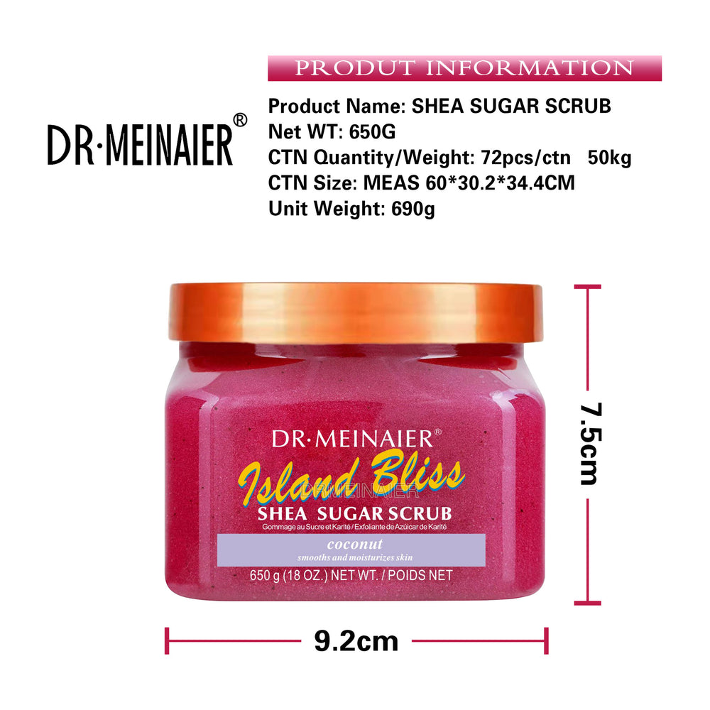 foreign trade fruit scrub sugar bath salt exfoliating chicken skin whole body bath salt wet salt vc sugar scrub 650