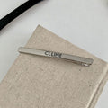 Metal letter clip side clip bangs clip 2023 new arrivalclassy broken hair forehead clip headwear hair clip