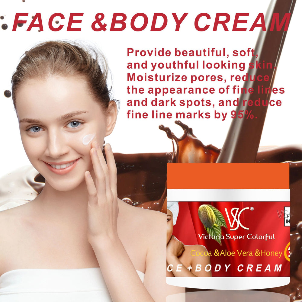 aloe vera face cream 500g, moisturizing cream, nourishing and rejuvenating cocoa honey hydrating cream, wholesale for export